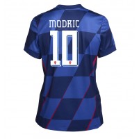 Maglia Calcio Croazia Luka Modric #10 Seconda Divisa Donna Europei 2024 Manica Corta